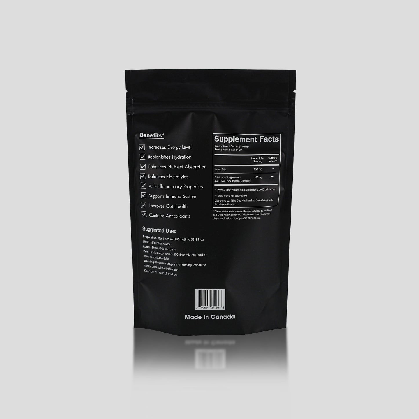 Quon Humic-Fulvic Trace Minerals Supplement